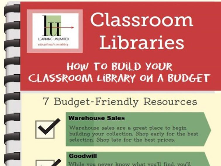10 Resources For Building A Classroom Library On A Budget